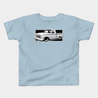 1961-66 fourth gen truck corner mint BW Kids T-Shirt